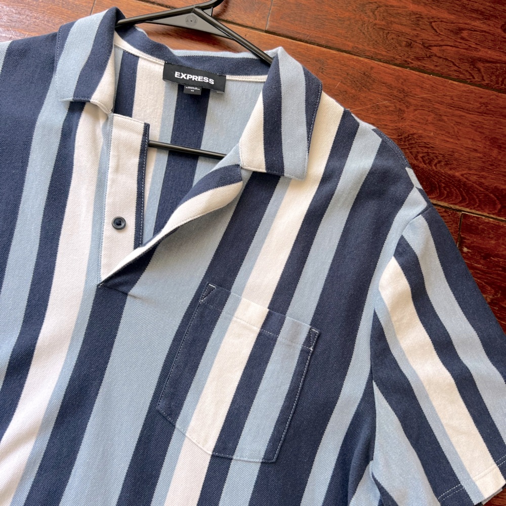 Express striped polo shirt - Men’s
